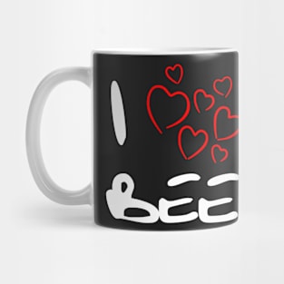 I Heart Beer Mug